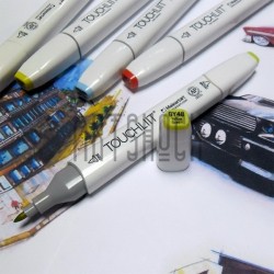 Маркер для рисования, GY48 yellow green, Touchliit