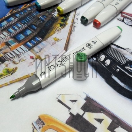 Маркер для рисования, GY172 spectrum green, Touchliit