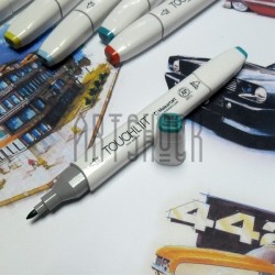 Маркер для рисования, BG57 turquoise green light, Touchliit