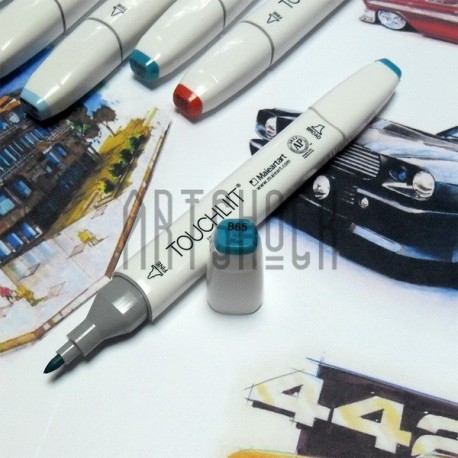 Маркер для рисования, B65 ice blue, Touchliit