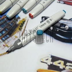 Маркер для рисования, B64 indian blue, Touchliit