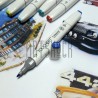 Маркер для рисования, PB74 brilliant blue, Touchliit