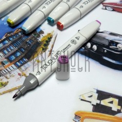 Маркер для рисования, P84 pastel violet, Touchliit