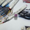 Маркер для рисования, P88 purple grey, Touchliit