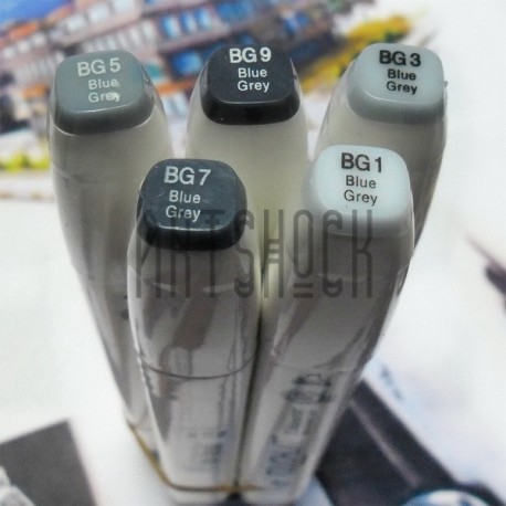Маркер для рисования, BG1 blue grey, Touchliit