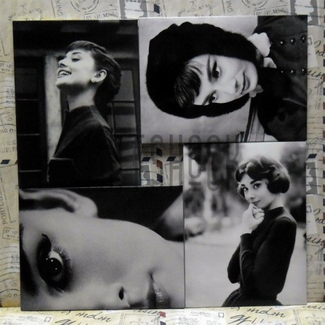 Открытки для посткроссинга «Audrey Hepburn», 10.5 × 14.4 см, 15 шт.