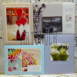 Открытки для посткроссинга «Life is beautiful, because of you», 10.5 × 14.4 см, 15 шт.