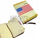 Блокнот "AMERICA", 84 х 124 мм., 72 листа, YASAC