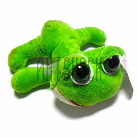 Мягкая игрушка "Лягушка с большими глазами" на присоске, K.K.toys