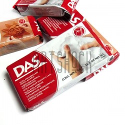 Глина для моделирования белая 1 кг., DAS