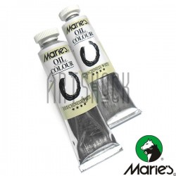 Краска масляная, белила китайские, 50 мл, Maries
