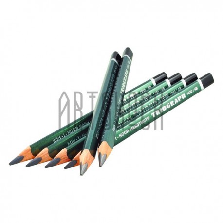 Карандаш чернографитный TRIOGRAPH, 4B, Koh-I-Noor