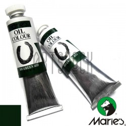 Краска масляная, зеленая средняя, 50 мл, Maries
