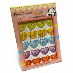 Уголки для фото самоклеящиеся «Love», 24 штуки