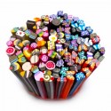 Фимо - палочки для дизайна ногтей, из полимерной глины, mix Fimo sticks", Ø5 мм., длина 5 см.
