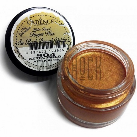 Воск для золочения Finger Wax, Aztec Gold / Золото Ацтеков, 20 мл., Cadence