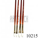Кисть синтетическая White Gold, овальная, №10, CONDA