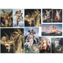 Рисовая карта для декупажа «Ангелы», 29.7 x 21 см, 20 г/м², ITD Collection
