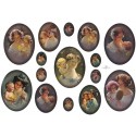 Рисовая карта для декупажа «Мама с ребёнком», 29.7 x 21 см, 20 г/м², ITD Collection
