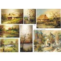Рисовая карта для декупажа «Alfred Anioł», 29.7 x 21 см, 20 г/м², ITD Collection
