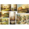 Рисовая карта для декупажа «Alfred Anioł», 29.7 x 21 см, 20 г/м², ITD Collection