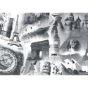 Рисовая карта для декупажа «Города мира», 29.7 x 21 см, 20 г/м², ITD Collection