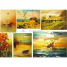 Рисовая карта для декупажа «Alfred Anioł», 29.7 x 21 см, 20 г/м², ITD Collection