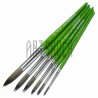 Кисть синтетическая Green Leaf, круглая, "10", Bergino