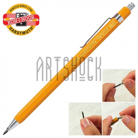 Карандаш цанговый с точилкой Versatil, Ø2 мм, Koh-i-Noor ● 5201 ● 8593539604464