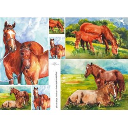 Рисовая карта для декупажа «Joanna Małoszczyk», 29.7 x 21 см, 20 г/м², ITD Collection