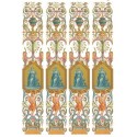 Рисовая карта для декупажа «Декоративные мотивы 17 века», 29.7 x 21 см, 20 г/м², ITD Collection