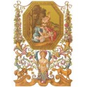 Рисовая карта для декупажа «Орнаменты 17 века», 29.7 x 21 см, 20 г/м², ITD Collection