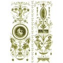 Рисовая карта для декупажа «Узор 18 века», 29.7 x 21 см, 20 г/м², ITD Collection