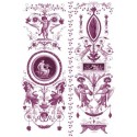 Рисовая карта для декупажа «Узор 18 века», 29.7 x 21 см, 20 г/м², ITD Collection