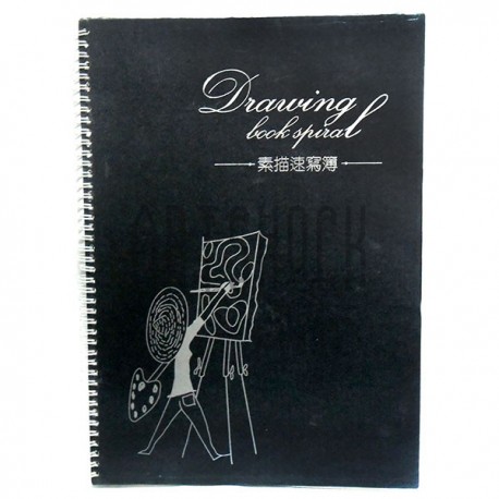Скетчбук - альбом для эскизов DRAWING BOOK А3, 260 х 380 см., Maries