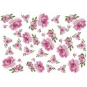 Рисовая карта для декупажа «Розовые пионы», 29.7 x 21 см, 20 г/м², ITD Collection