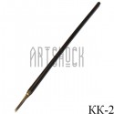 Кисть для китайской каллиграфии и живописи с бамбуковой ручкой, 18.5 см.