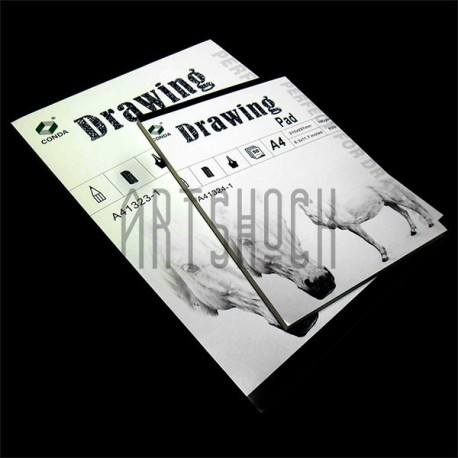 Папка - альбом для эскизов Drawing Pad А3, 297 х 420 мм., CONDA