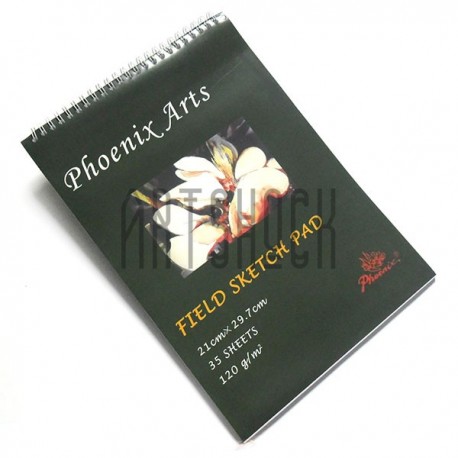 Папка - альбом для эскизов А4, 210 х 297 мм., Phoenix