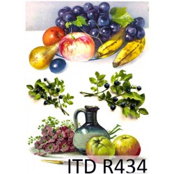 Рисовая карта для декупажа «Натюрморт», 29.7 x 21 см, 20 г/м², ITD Collection