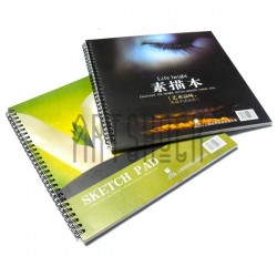 Альбом (скетчбук) для эскизов и зарисовок SKETCH BOOK А4, 250 х 260 мм., Maries
