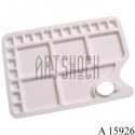 Палитра пластиковая прямоугольная, 23 ячейки, 23.4 x 34 см., CONDA