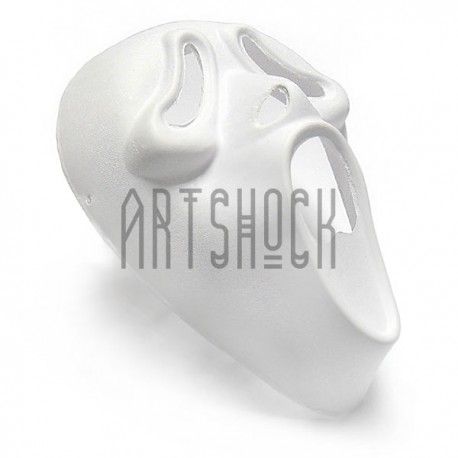 Заготовка карнавальной маски «Scream», с резинкой, 18.5 x 25.5 см