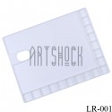 Палитра пластиковая прямоугольная, 17 ячеек, 21.5 x 28.5 см., Maries