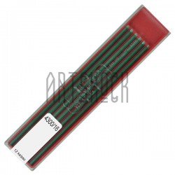 Зеленые грифели (стержни) для цангового карандаша, Ø2 мм., COLORAMA, Koh-I-Noor