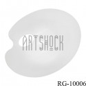 Палитра пластиковая овальная, 17.5 x 21.5 см., REGINA