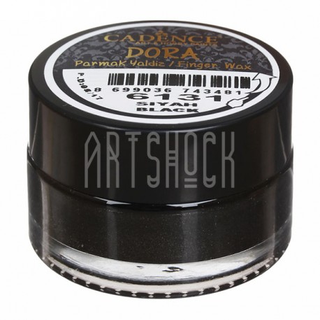 Воск для золочения Dora Finger Wax, Black / Черный, 20 мл., Cadence