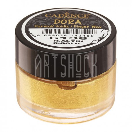 Воск для золочения Dora Finger Wax, Rich Gold / Богатое Золото, 20 мл., Cadence