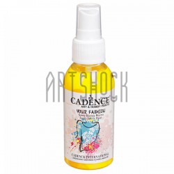Краска-спрей для ткани, Lemon Yellow / Лимонная, 100 мл, Cadence
