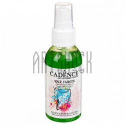 Краска-спрей для ткани, Grass Green / Травяная Зеленая, 100 мл, Cadence